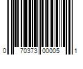 Barcode Image for UPC code 070373000051