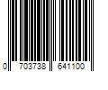 Barcode Image for UPC code 0703738641100