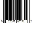 Barcode Image for UPC code 070382002312