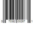 Barcode Image for UPC code 070382002671