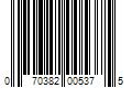 Barcode Image for UPC code 070382005375