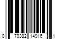 Barcode Image for UPC code 070382149161