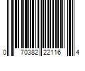 Barcode Image for UPC code 070382221164