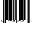 Barcode Image for UPC code 070382800161