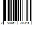 Barcode Image for UPC code 0703861001345