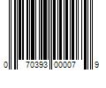 Barcode Image for UPC code 070393000079