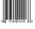 Barcode Image for UPC code 070399000066