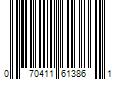 Barcode Image for UPC code 070411613861