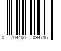 Barcode Image for UPC code 0704400094736