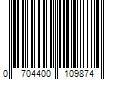 Barcode Image for UPC code 0704400109874