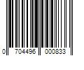 Barcode Image for UPC code 0704496000833