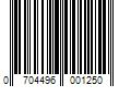 Barcode Image for UPC code 0704496001250