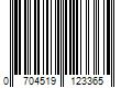 Barcode Image for UPC code 0704519123365