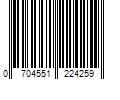 Barcode Image for UPC code 0704551224259