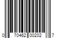 Barcode Image for UPC code 070462002027