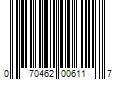 Barcode Image for UPC code 070462006117