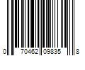 Barcode Image for UPC code 070462098358