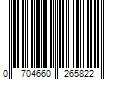 Barcode Image for UPC code 0704660265822