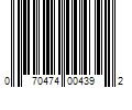 Barcode Image for UPC code 070474004392