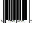 Barcode Image for UPC code 070501013007