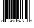 Barcode Image for UPC code 070501053706