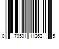 Barcode Image for UPC code 070501112625