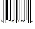 Barcode Image for UPC code 070501113554