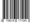 Barcode Image for UPC code 0705016171040