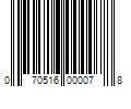 Barcode Image for UPC code 070516000078