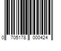 Barcode Image for UPC code 0705178000424