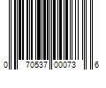 Barcode Image for UPC code 070537000736