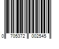 Barcode Image for UPC code 0705372002545