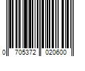 Barcode Image for UPC code 0705372020600