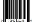 Barcode Image for UPC code 070552202160