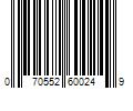 Barcode Image for UPC code 070552600249