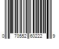 Barcode Image for UPC code 070552602229