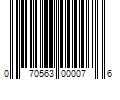 Barcode Image for UPC code 070563000076