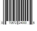 Barcode Image for UPC code 070572240005