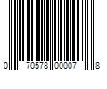 Barcode Image for UPC code 070578000078