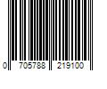 Barcode Image for UPC code 0705788219100