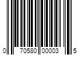 Barcode Image for UPC code 070580000035