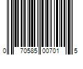 Barcode Image for UPC code 070585007015