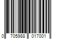 Barcode Image for UPC code 0705988017001