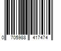 Barcode Image for UPC code 0705988417474