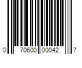 Barcode Image for UPC code 070600000427