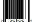 Barcode Image for UPC code 070600000625