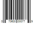 Barcode Image for UPC code 070600000779