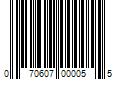 Barcode Image for UPC code 070607000055