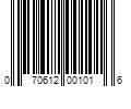 Barcode Image for UPC code 070612001016