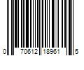 Barcode Image for UPC code 070612189615